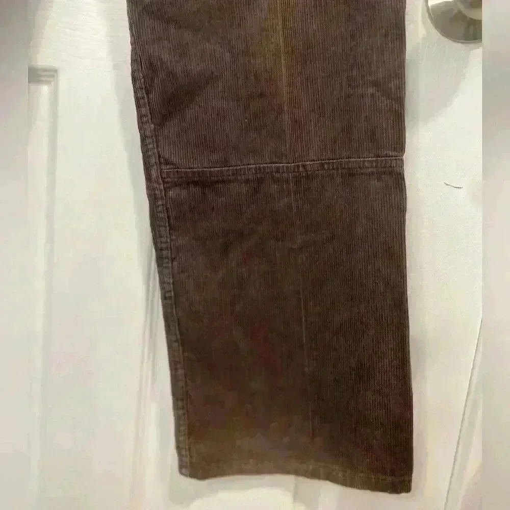 Timberland Women’s Corduroy‎ Straight Leg Pants Brown Size 18 (US 10)